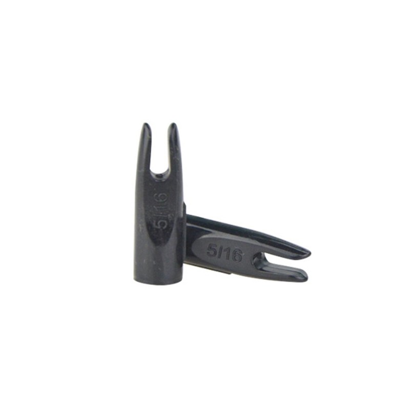 ZSHJG 50pcs Archery Plastic Arrow Nocks 5/16" Plasticnock Arrow Tails