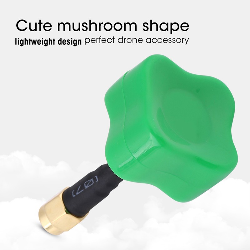 5.8G 2dBi LHCP Quadcopter FPV Mushroom 50mm Antenna SMA/RP SMA