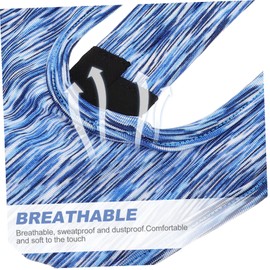 Housoutil Vr Goggles Vr Eye Mask Cover Headphones Vr Mask Headset Eye Cover Vr Eye Face Cover Virtual Reality Headsets Accessory Cover Padding Sweat Guard Supplies Quick Dry Polyester