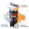 saerryor 60th Birthday Gifts for Men Women,20oz Insulated Tumbler Keyring