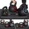 SEGAWE 3-Piece Kettlebell Set with Storage Rack Fitness Strength 5lb