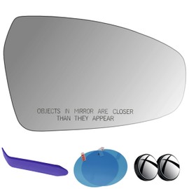 EAP Passenger Side Mirror Glass Compatible with Kia Forte 2019-2024, Heated 87621M7000 87621M7010 87621M6000