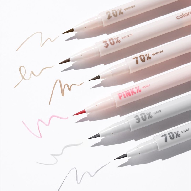 colorgram Shade Re-Forming Brush Liner - [SET] Sun Brown Duo