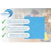 Sanisafe 100 Pack Blue LARGE All Purpose Cleaning Cloths -
