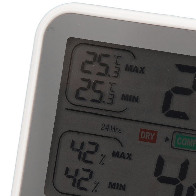 LCD Digital Display Thermometer Hygrometer Temperature Humidity Meter Gauge Hygrothermograph