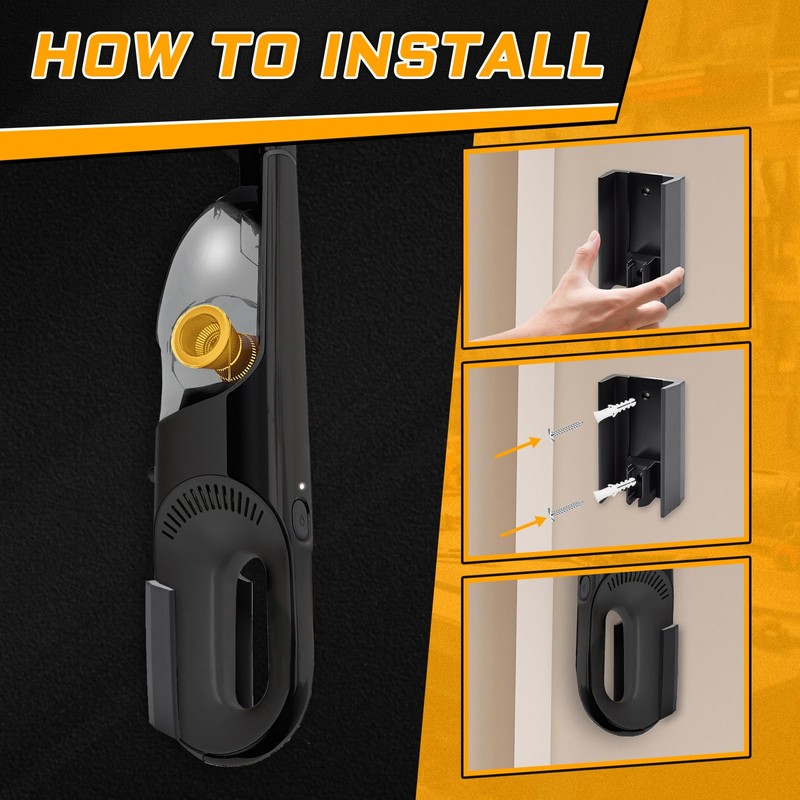 Wall Mount for Shark Ultra Cyclone Handheld Vacuum, Vacuum Holder