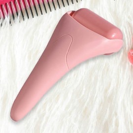 Ice Beauty Roller for Face Massage & Skin Soothing - Swelling Relief & Cooling Skincare (BM-106) Ice Roller/Purple (Transparent) 3ea