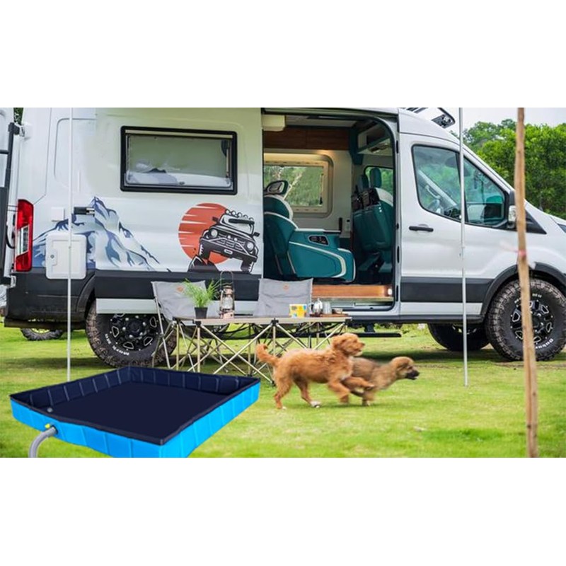 Portable Shower Pan, Foldable Shower Base, Upgraded Shower Base Bottom