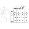 Mansfield, Unisex Spa Microfiber Shimmer Lined Shawl Collar Robe, Charcoal,