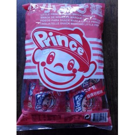 Ve Wong Little Prince Brand Snack Noodles, Bacon Flavor, 10.50oz(20 Small Bags)(pack of 2)