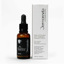 Organic Snail - 99% Made in Italy - Organic, AIAB, Antiage, Regenerating, Fights Stains, Acne, Wrinkles, Scars 30 ml