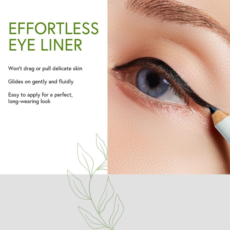 Honeybee Gardens Effortless Eye Liner Pencil in Jet Set Black,