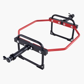 VEVOR Trap Bar Hex Bar, 2-Inch Hex Barbell, 500 LBS Capacity Shrug Bars, Weightlifting and Strength Training Equipment, Home Gym for Squats, Deadlifts, Shoulder Presses (Red)