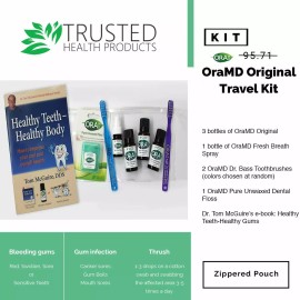 OraMD Original Kit 3 pack - Dentist Recommended Toothpaste Oral Hygiene Kit