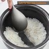 Cooking Spoon and Rice Scooper Set for Nonstick Cookwares, Heat