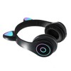 Cat Ear Bluetooth Headset Cute Stereo Adjustable Rechargeable Wireless Music