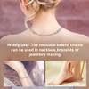 Necklace Extenders, 10Pcs Stainless Steel Silver Necklace Bracelet Anklet Extension