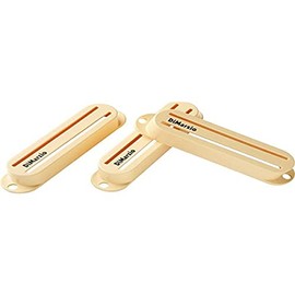 DiMarzio DM2002 Fast Track Strat Pickup Covers Set of 3 Cream