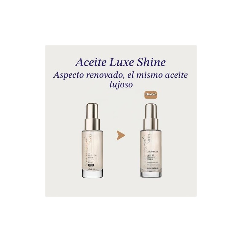 Kenra Platinum Luxe Shine Oil | Elixir nutritivo enriquecido con