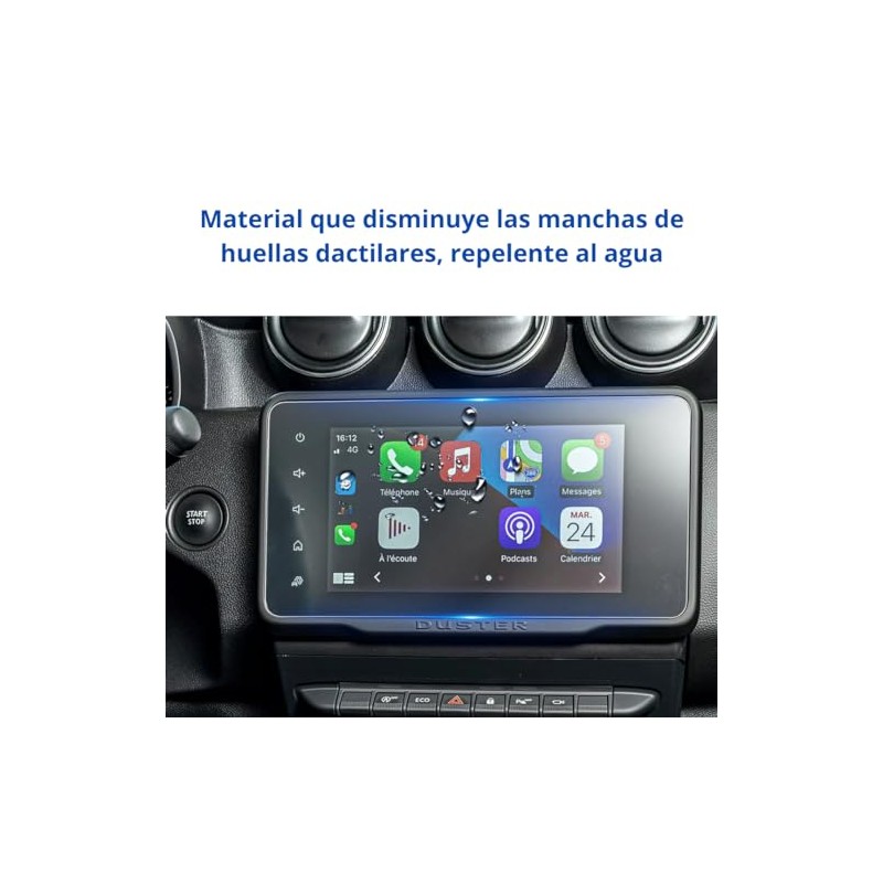 Protector Pantalla Cristal Renault Duster Oroch 2022 2023 2024 2025