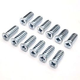 ReplacementScrews Flat Head Euro Screws Compatible with IKEA Part 100372 (Pack of 12)
