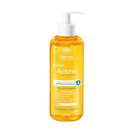 DARROW, Actine Oil Control Gel Limpiador Dermatológico, Piel Mixta a Grasa, Control de Sebo Hasta 12H, 400 g