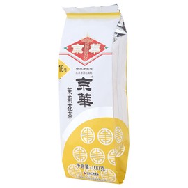 Original Beijing (Peking) Jasmine Green Tea Chinese Jing Hua 京华茶叶 茉莉花茶 (1pack No.16, 100g (3.5oz))