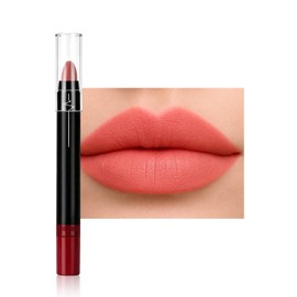 Erinde Lápiz Labial Mate, Lápiz Labial De Larga Duración, D04  Resistente al Agua Lápiz Labial, Lápiz Labial Cremoso, con Punta que no se Pega y...   