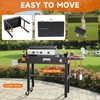 ADREAK Outdoor Grill Cart, Portable Grill Table for Blackstone Griddle,