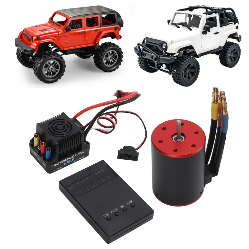 3650 3100KV Brushless Motor 60A ESC Set Waterproof Brushless Motor