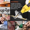 JONRIOUS 36Pcs Diamond Chainsaw Sharpener Bits,High Hardness 7/32 Chainsaw Sharpening