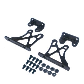 AL GT Wing Mount, 0.8 inches (21 mm) [Black] (Screw Included) [Eagle Model] [#WG-06U-BK/21]