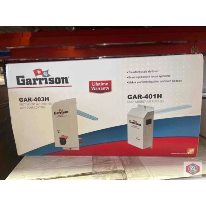 Garrison NEW!! Garrison GAR-401H Multivoltage UV Air Purifier 12 inch