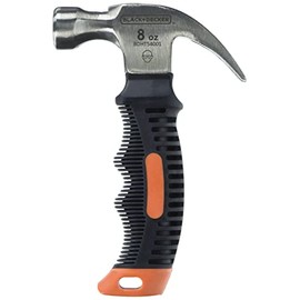 BLACK+DECKER Stubby Small Hammer, 8oz (BDHT54001)