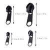 24 Pcs Zipper Replacement Zipper Pull Replacement Zippers Sewing Replacements