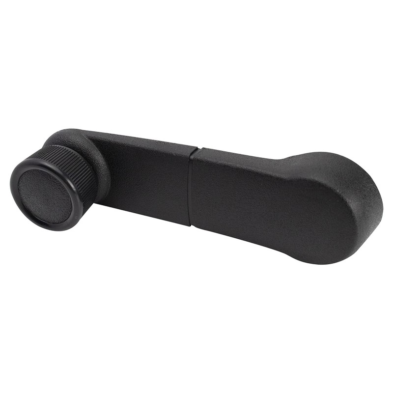 TRQ Metal Reinforced Window Crank Handle Set Black Compatible with