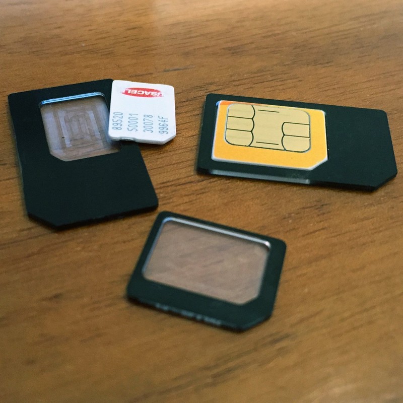 iSYFIX Sim Card Adapter Nano Micro - Standard 4 in