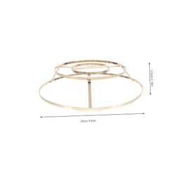 WHAMVOX Metal Lampshade Frames DIY Table Lampshade Frames Stable Lampshade Bracket