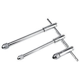 Adjustable T-Bar Handle Ratchet Tap Wrench M3-M8 & M5-M12 For Tap & Die Set(M5-M12 Corto)