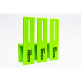 U-Scribe Jig 18mm (11/16") Set of 3 Woodworking & Carpentry Jigs - The Perfect Tool for Any Kitchen, Bedroom and Furniture Installer, The 3rd Hand When Installing Fillers, Panels & More