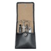 Windrose Merino Manicure Set 7,5 cm schwarz