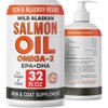 Salmon Oil Omega 3 for Dogs - 32oz Fish Oil
