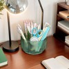 Rotating Pencil Holder | Rotating Pencil Cup with Slots,Large-Capacity Stationery