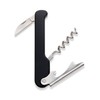 HIC Kitchen Bar Soft-Touch Waiter’s Corkscrew, For Natural and Synthetic