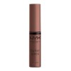 Labial Líquido Nyx Butter Gloss Cobertura Ligera A Media 8ml Ginger Snap