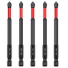 Magnetic PH2 Screwdriver Bits, 6 Inch TS2 Anti-Slip Long Drill