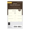 Filofax Personal week on two pages cotton cream 5 Language