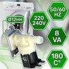 Valve on inlet for washing machine with 1 outlet 180°
