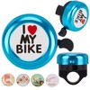 CREATCABIN I Love My Bike Bicycle Bell Classic Aluminum Bike