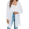 Famrrifuu Chiffon Cardigan Women's Long Summer Cardigan Lightweight Long Sleeve